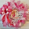 🌸It’s a Girl 💕 Wreath