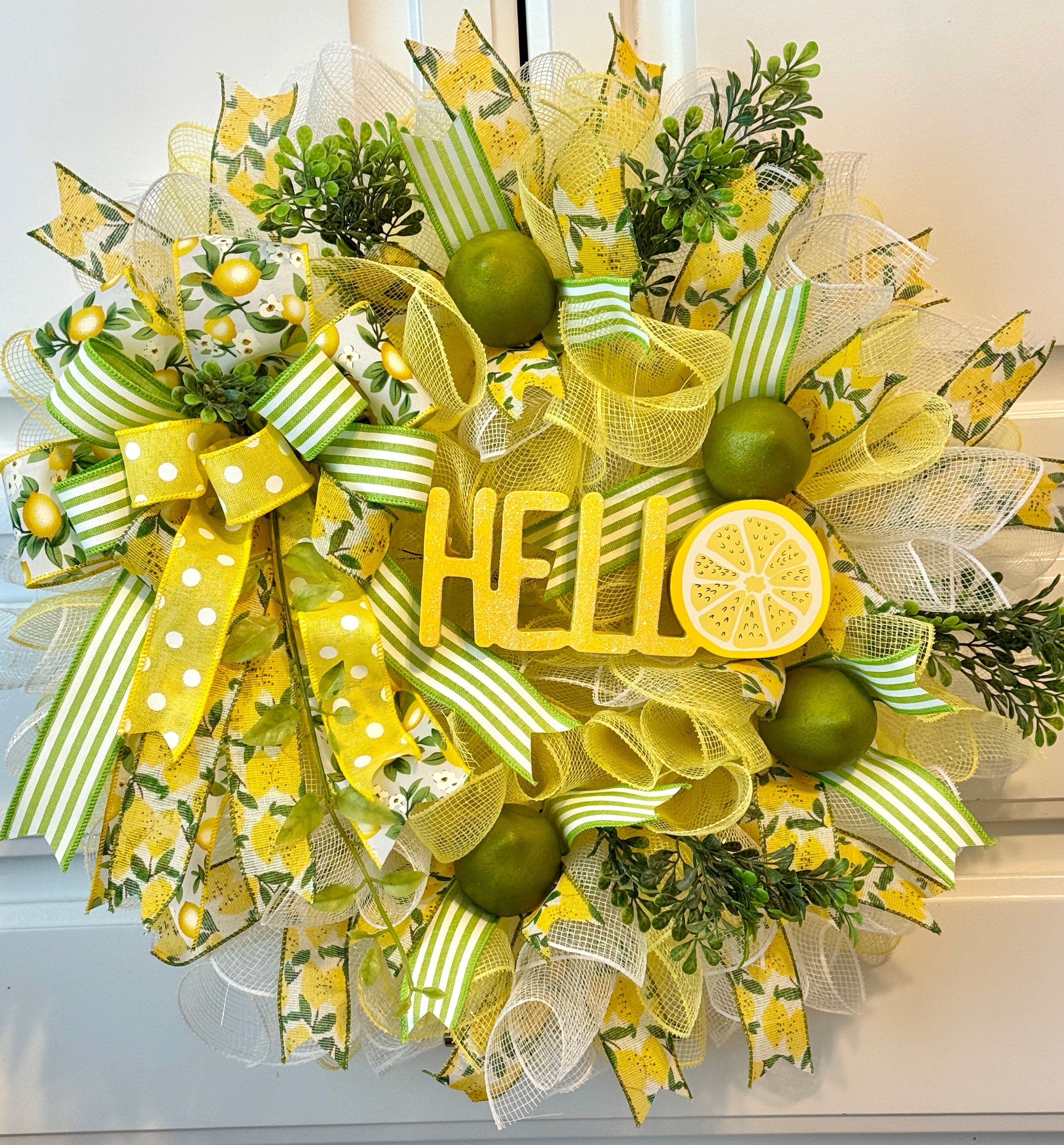 🍋Beautiful Lemon Wreath🍋